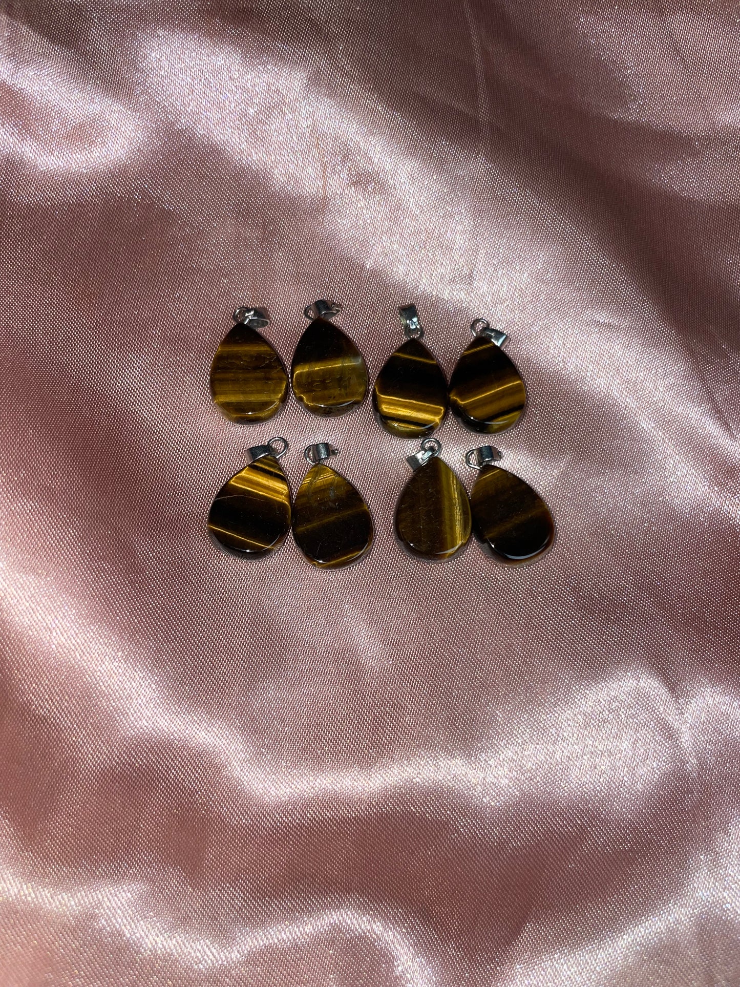 Tigers eye pendants