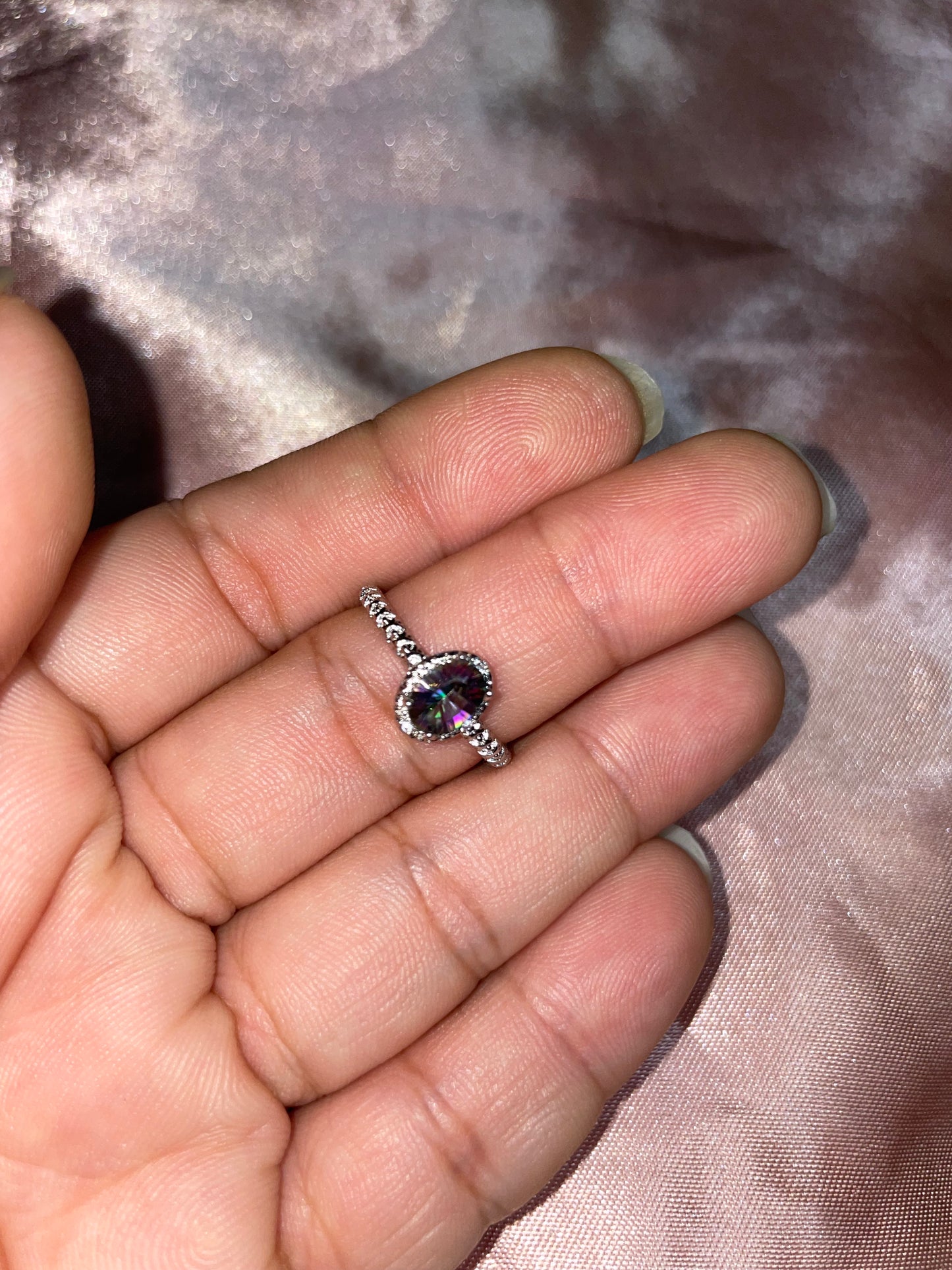 Alexandrite ring
