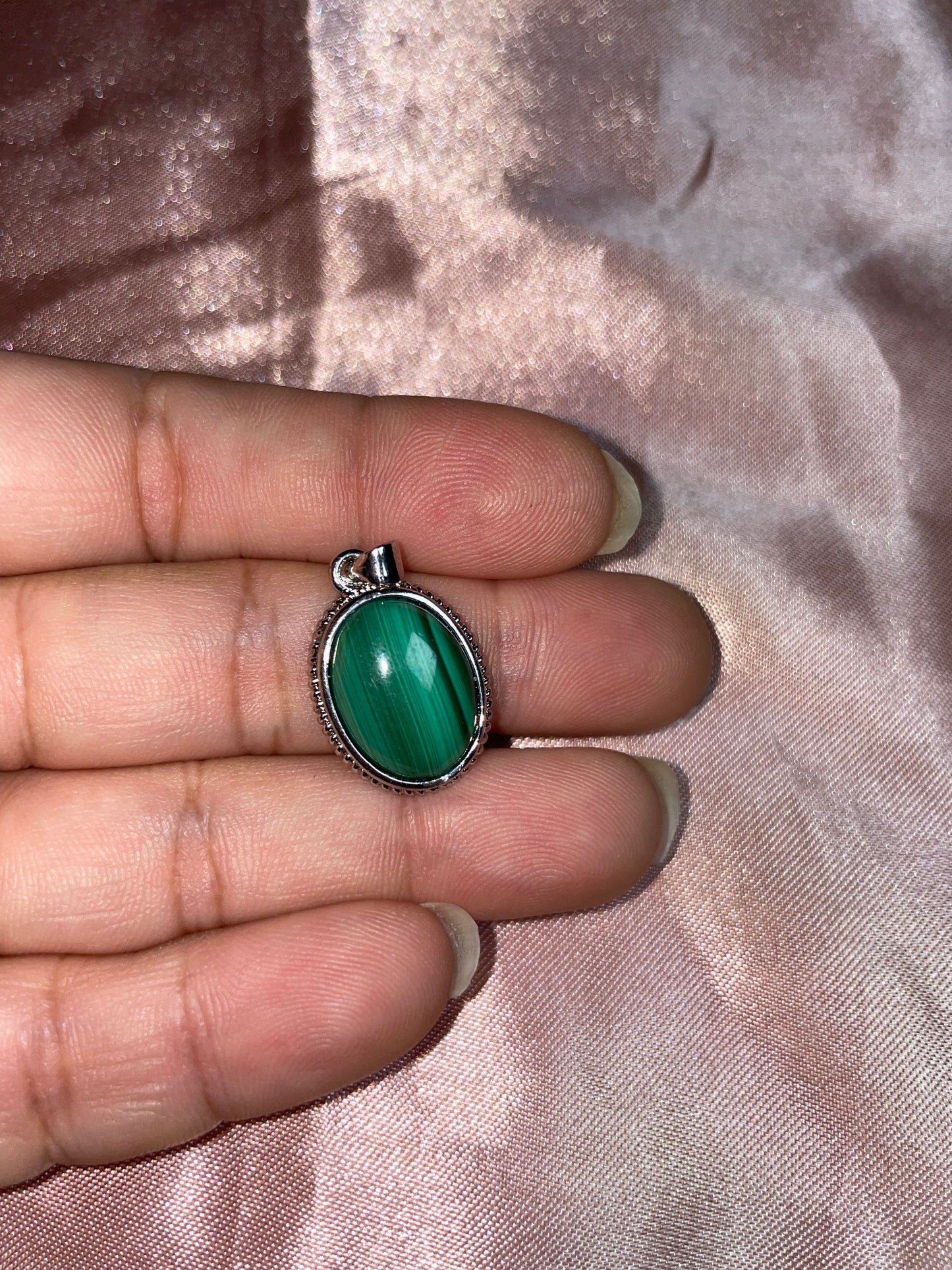 Malachite pendant