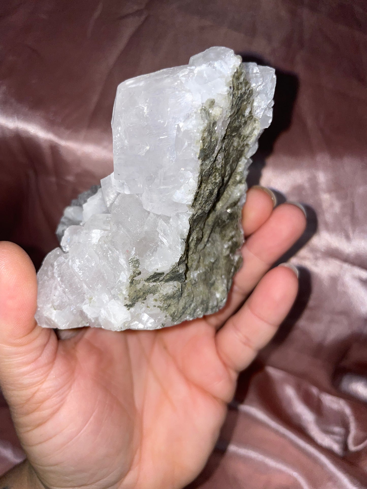Mangano calcite raw specimen
