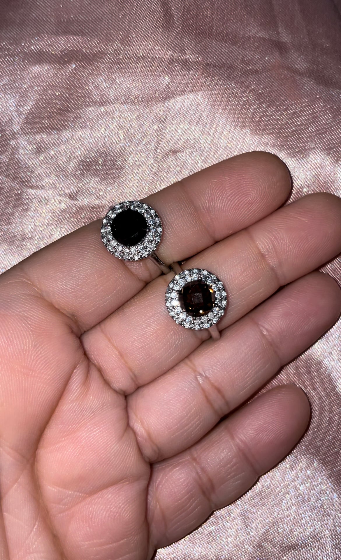 Smokey Quartz rings