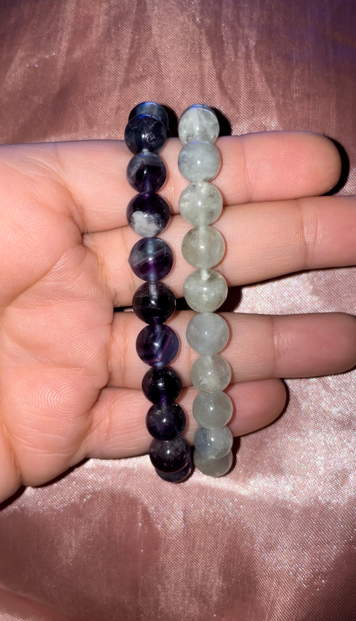 Fluorite bracelets