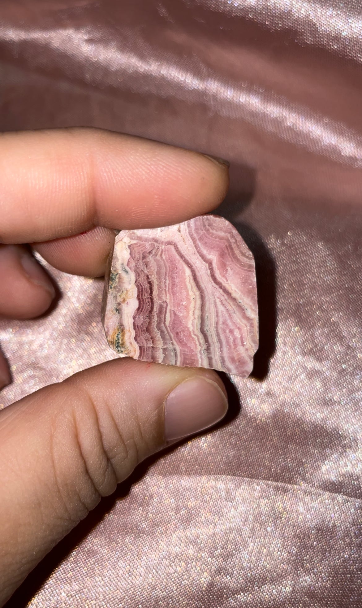 Rhodochrosite slabs