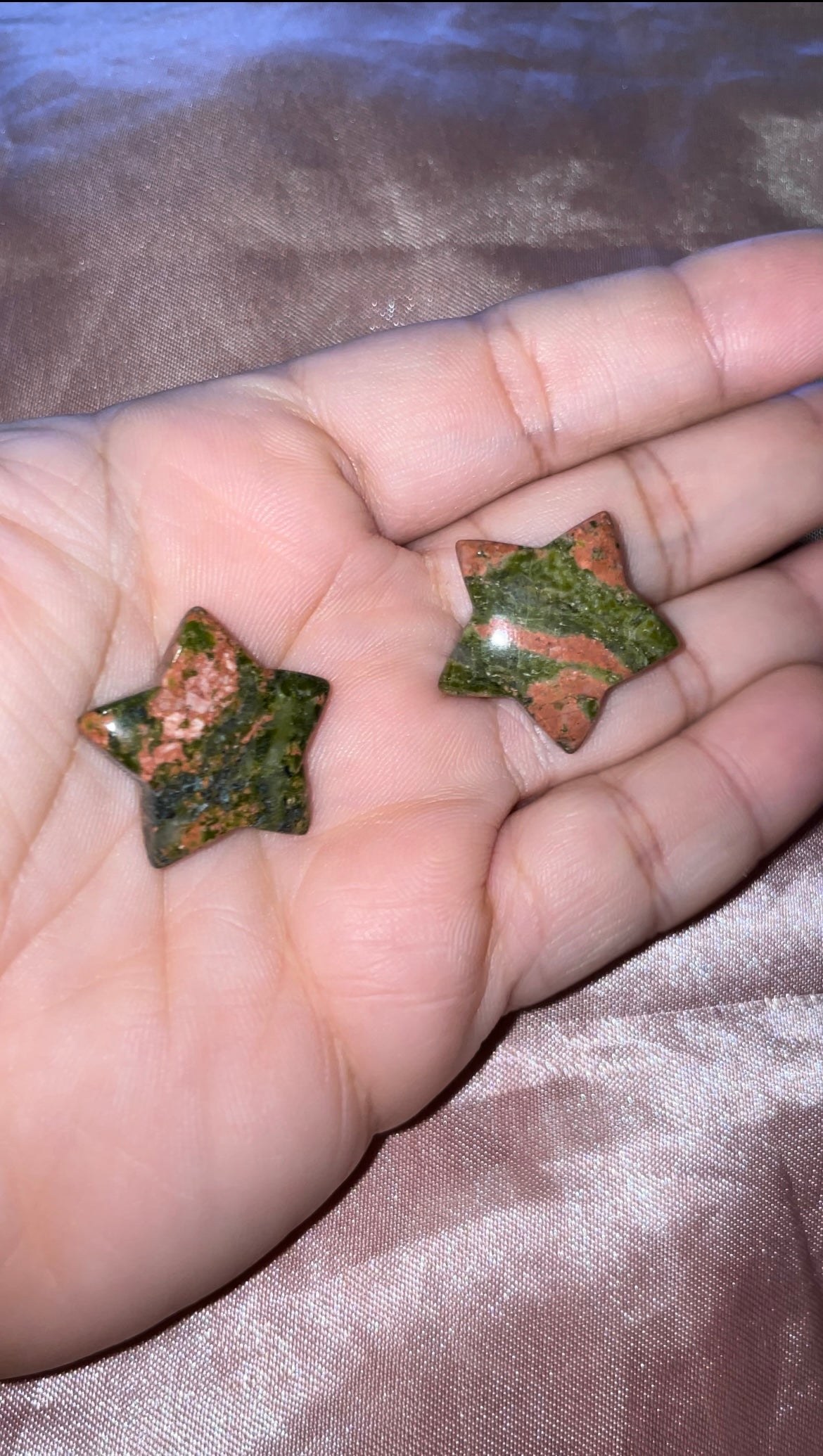Unakite mini star
