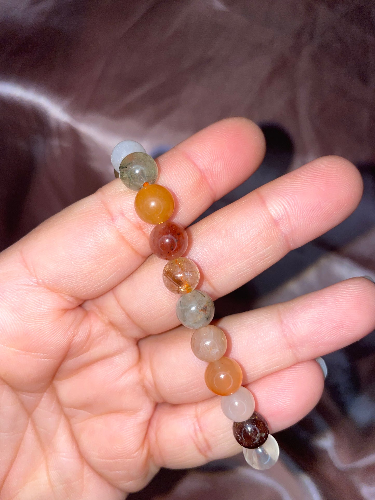 Garden/Rutile bracelet