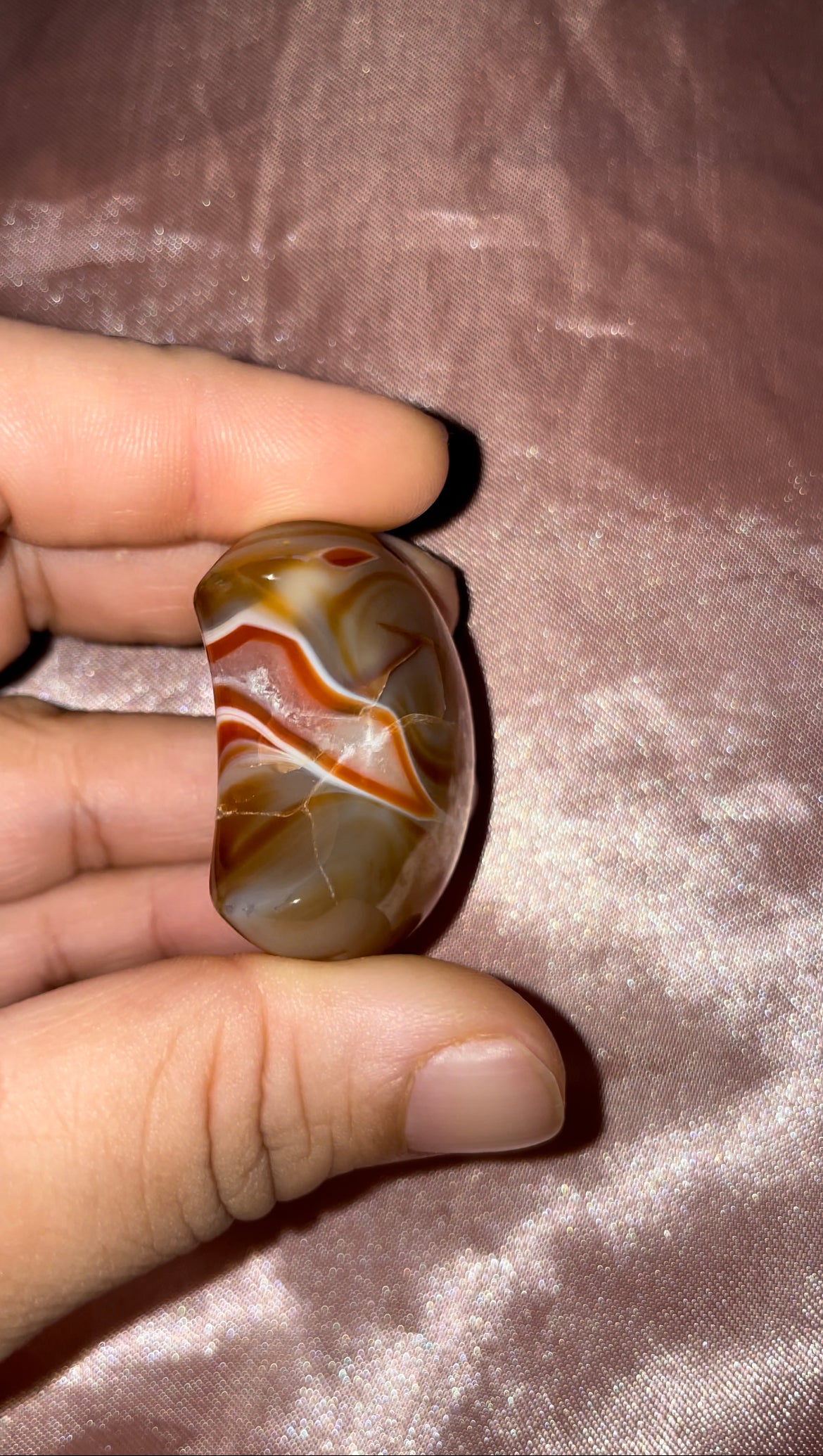 Carnelian moon