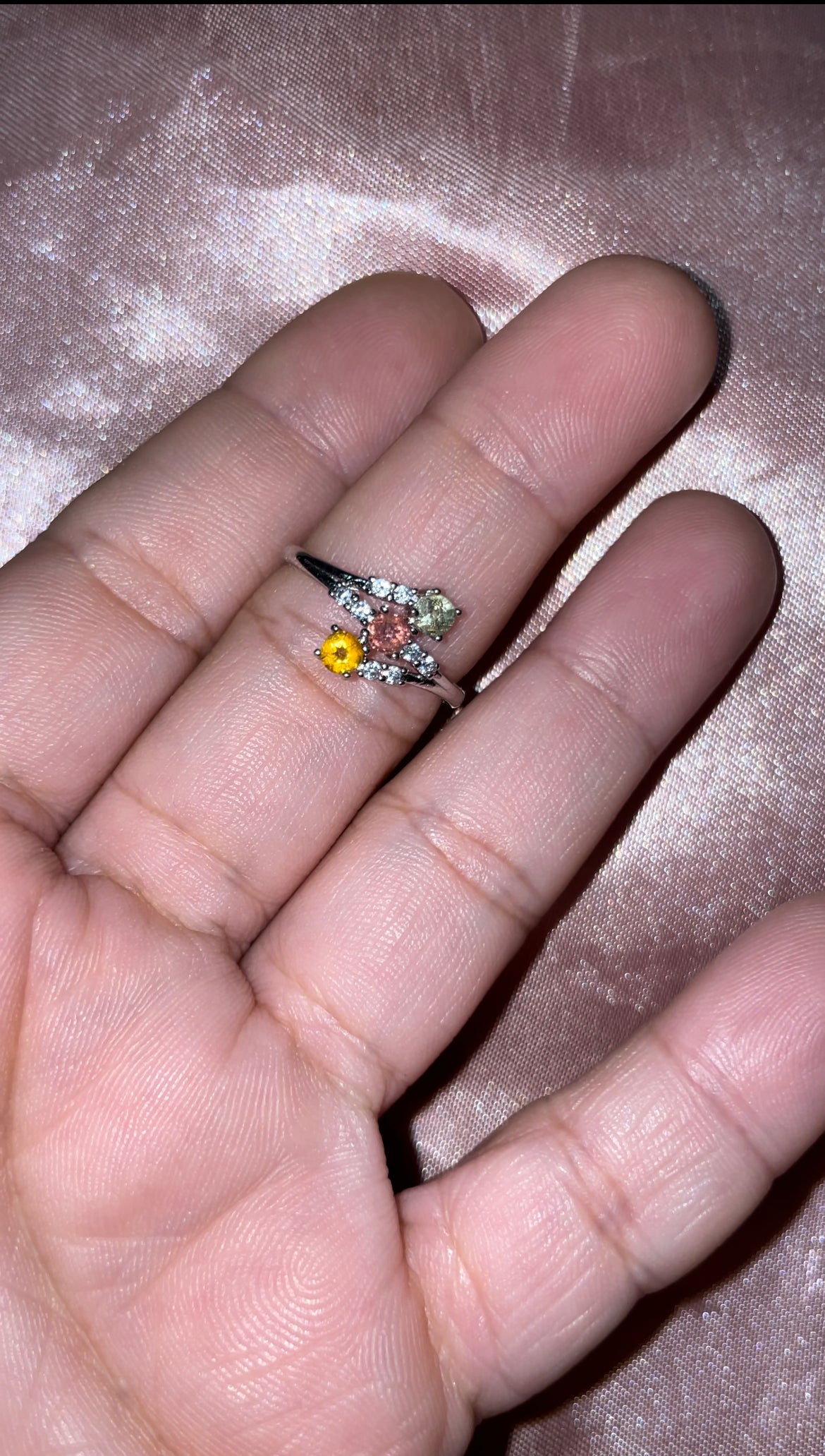 Tourmaline rings