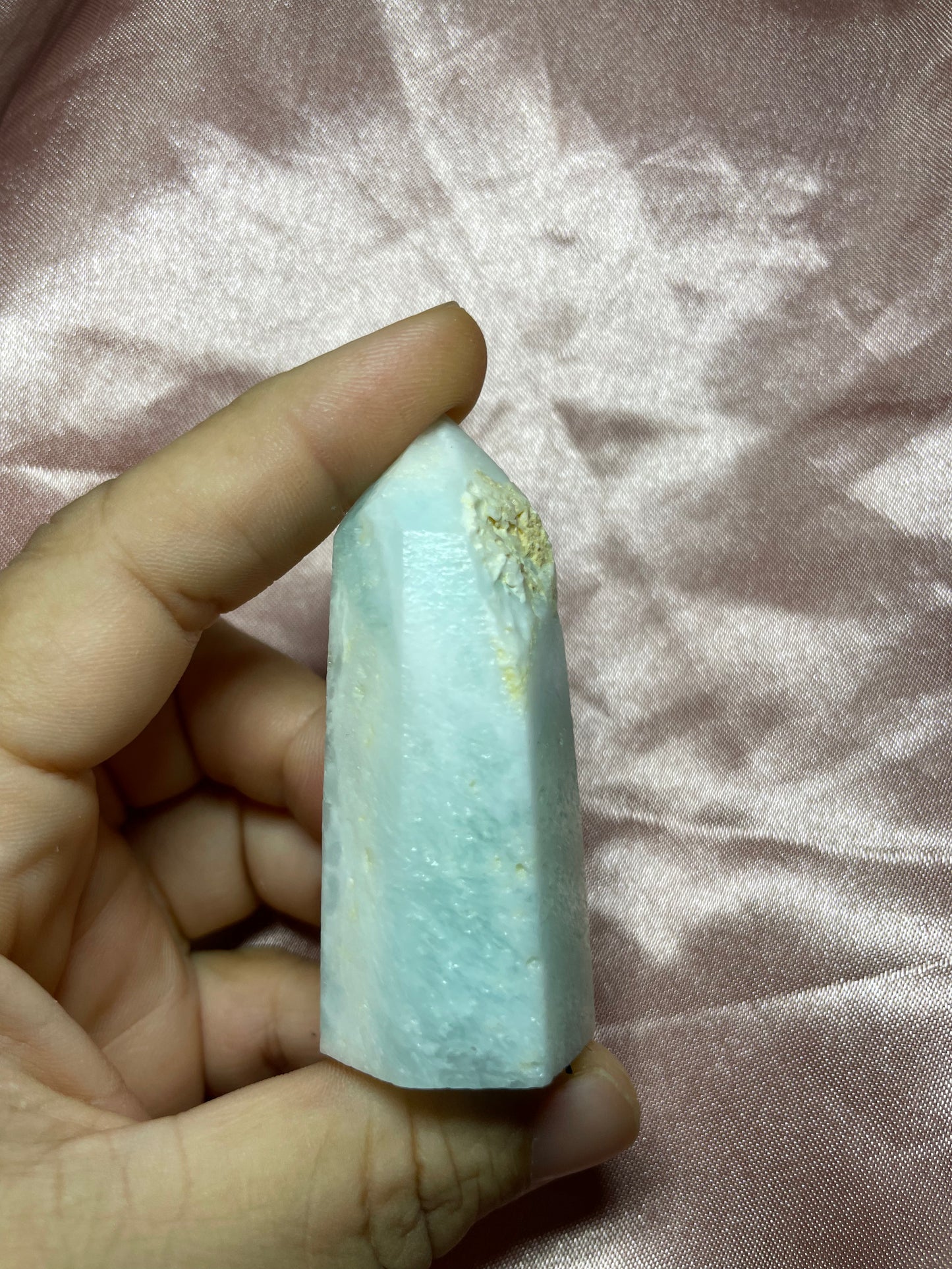 Blue Aragonite tower