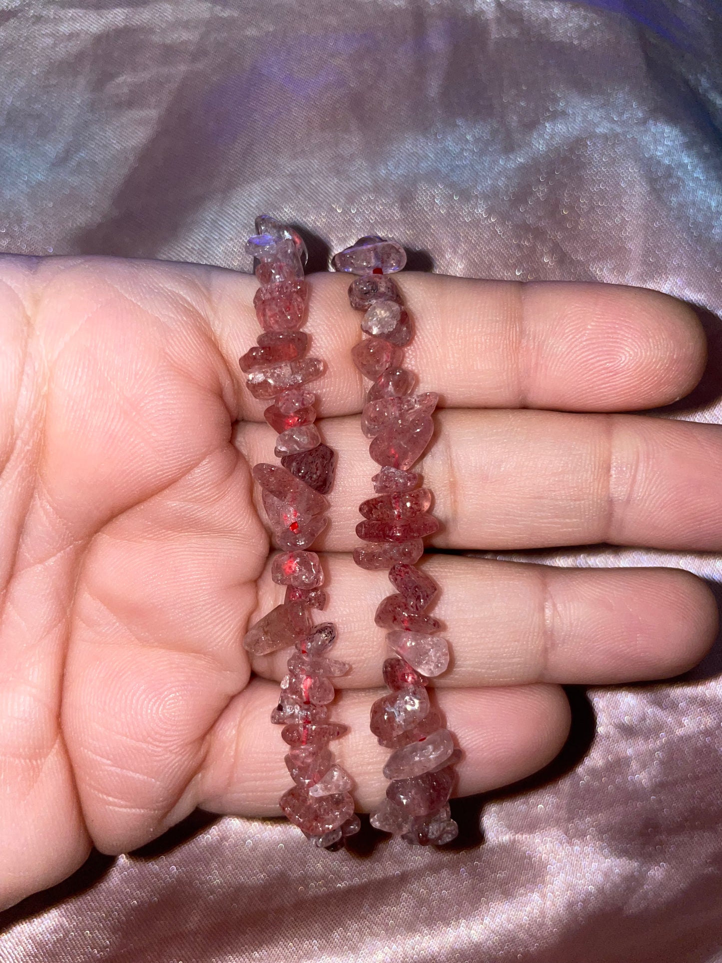Tanzberry Quartz bracelets