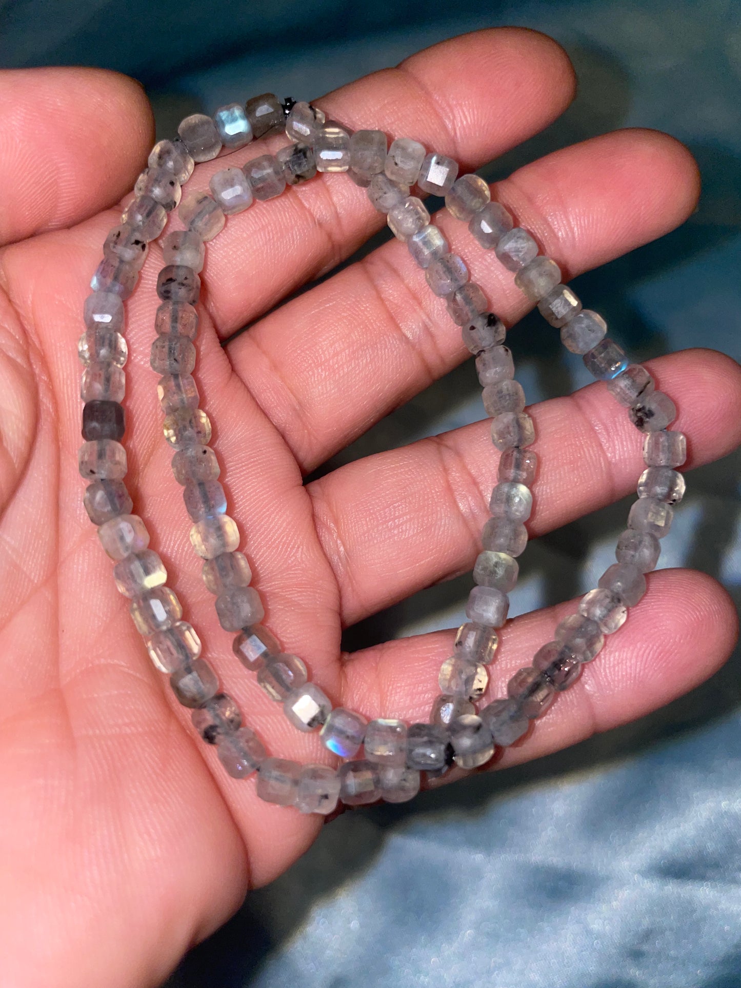 Flashy hq labradorite bracelets