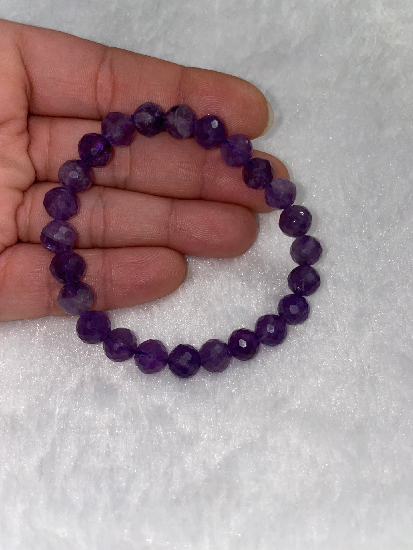 Faceted crystal Bracelets (various materials)