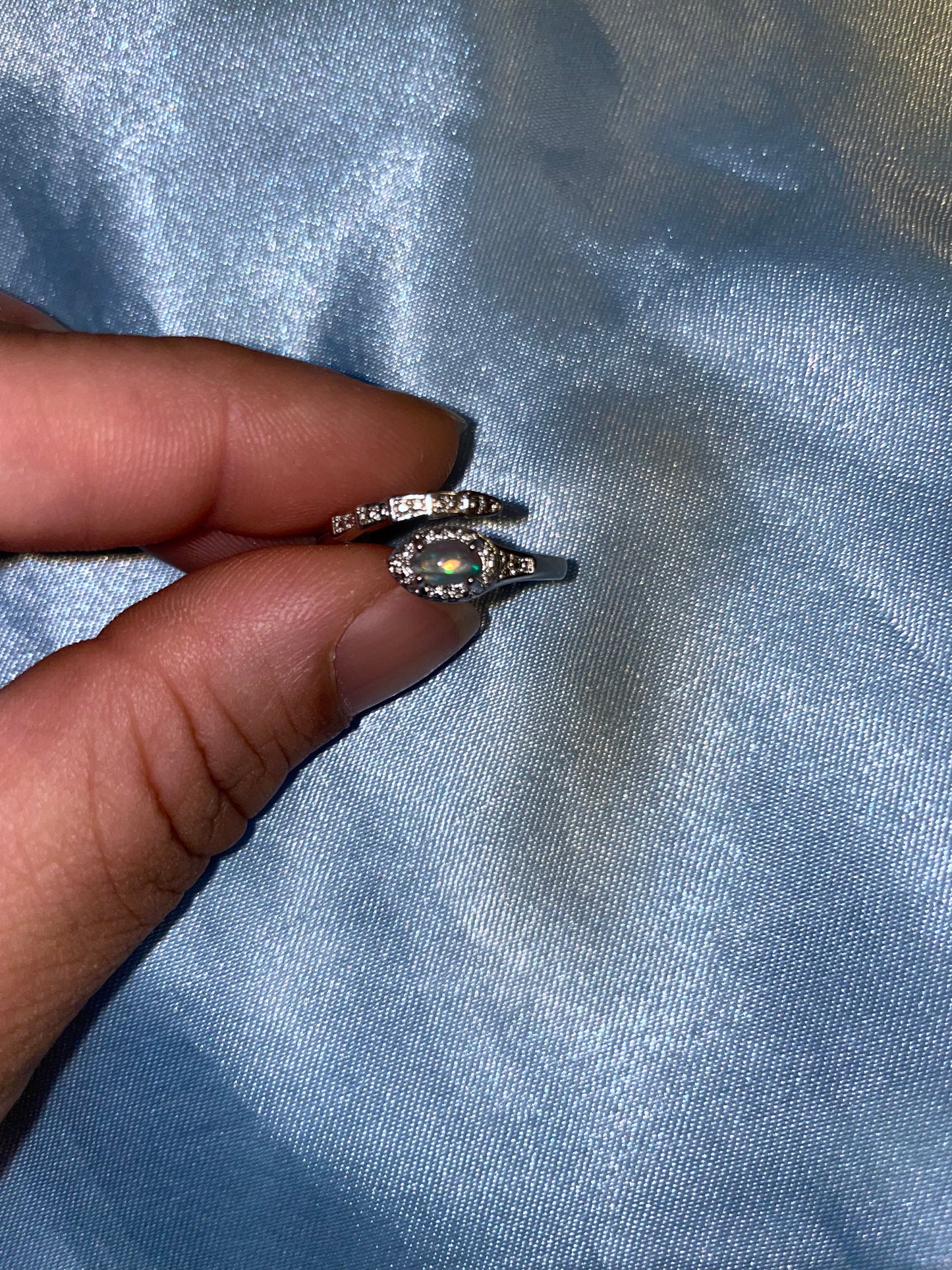 Opal rings