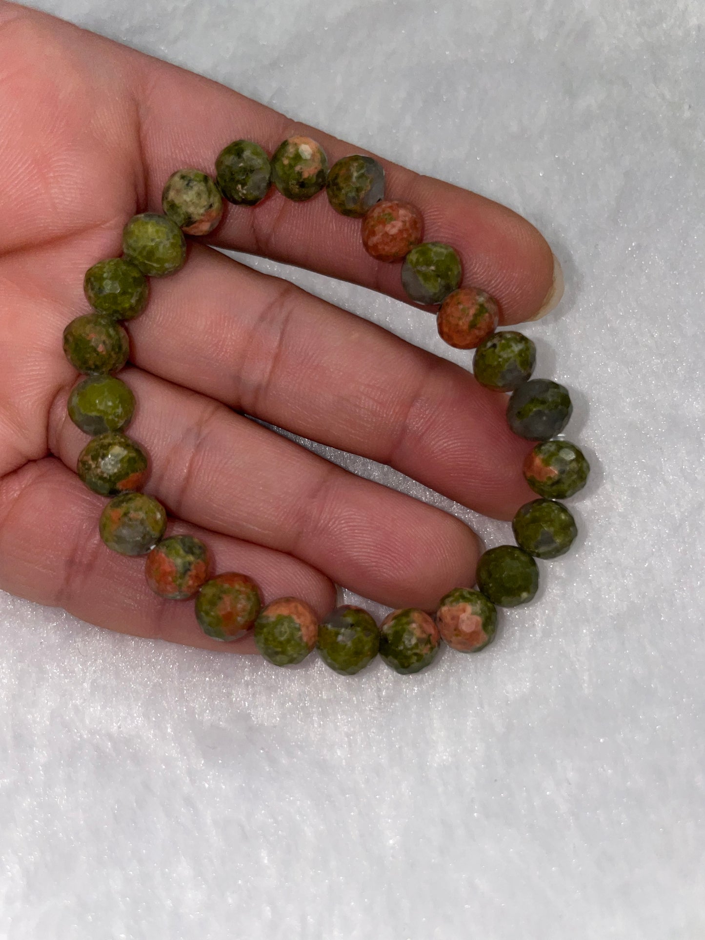 Faceted crystal Bracelets (various materials)