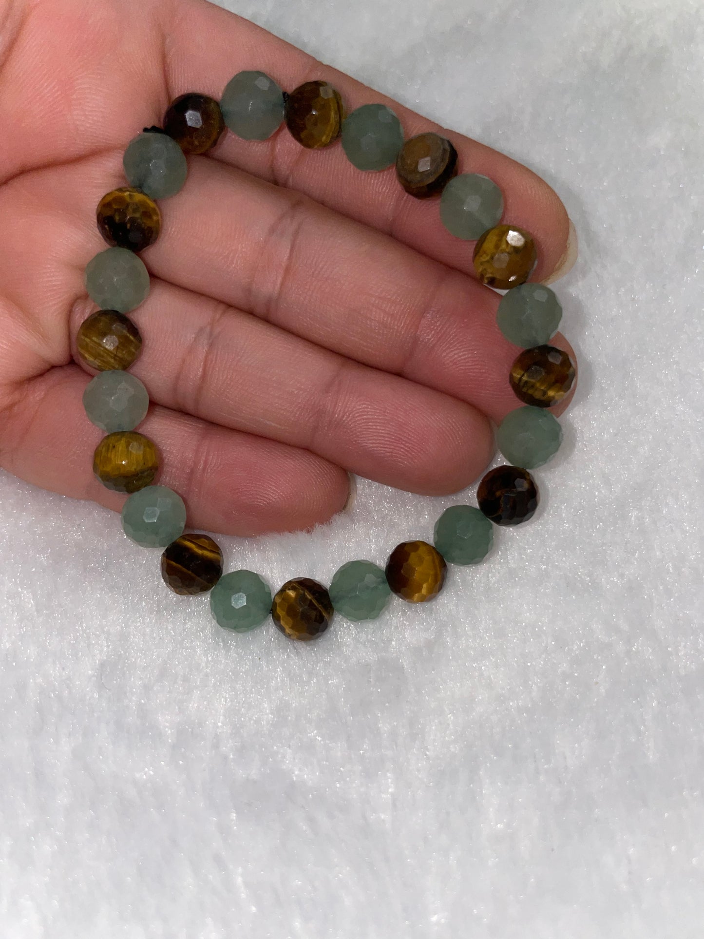 Faceted crystal Bracelets (various materials)