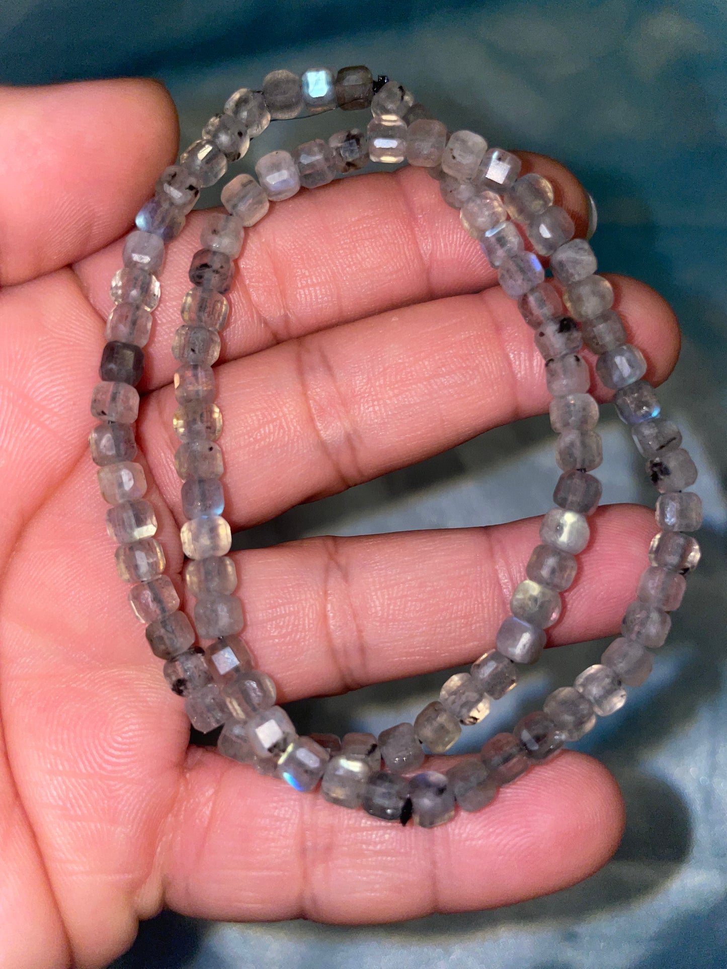 Flashy hq labradorite bracelets