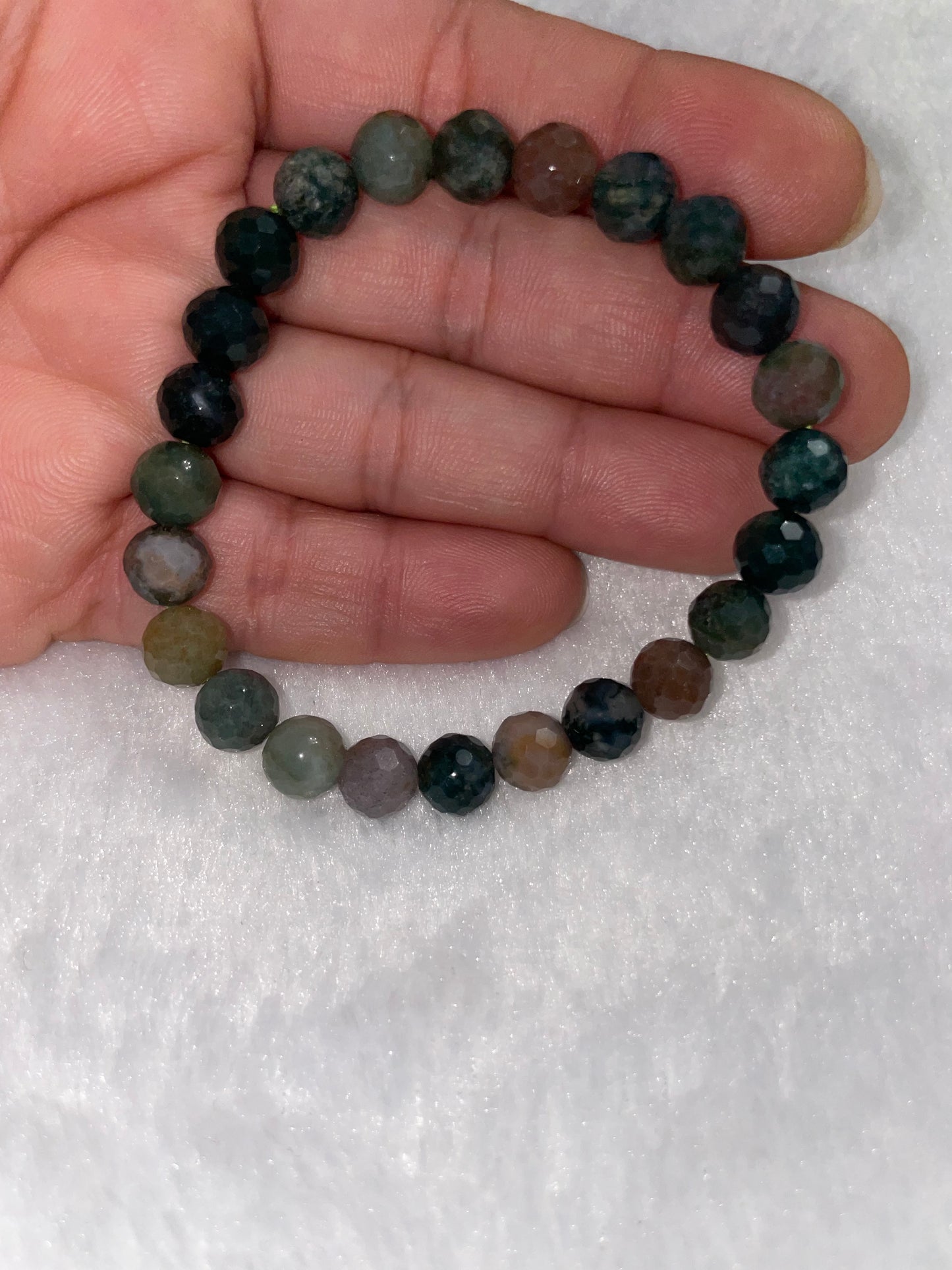 Faceted crystal Bracelets (various materials)