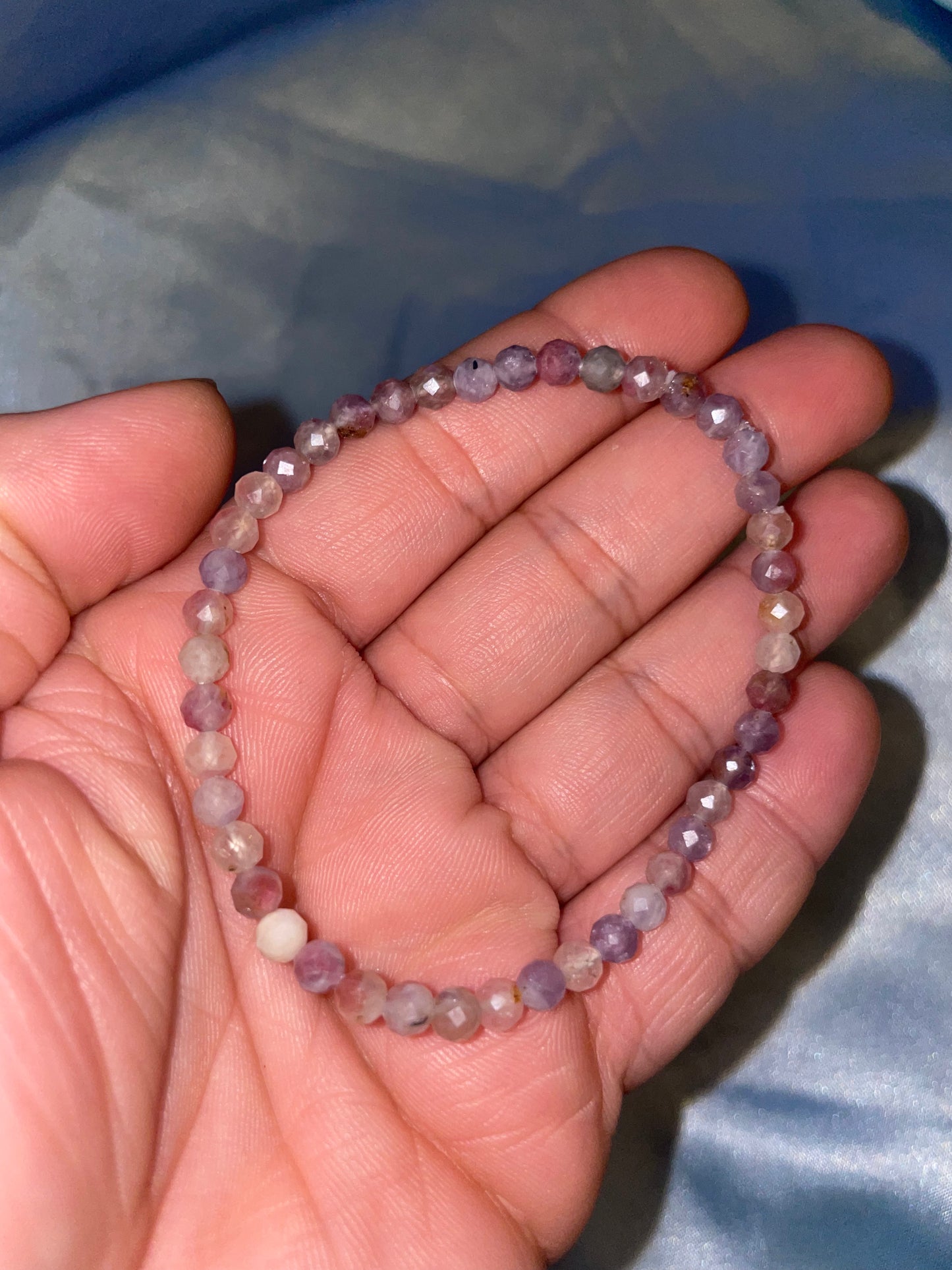 Unicorn stone faceted bracelets