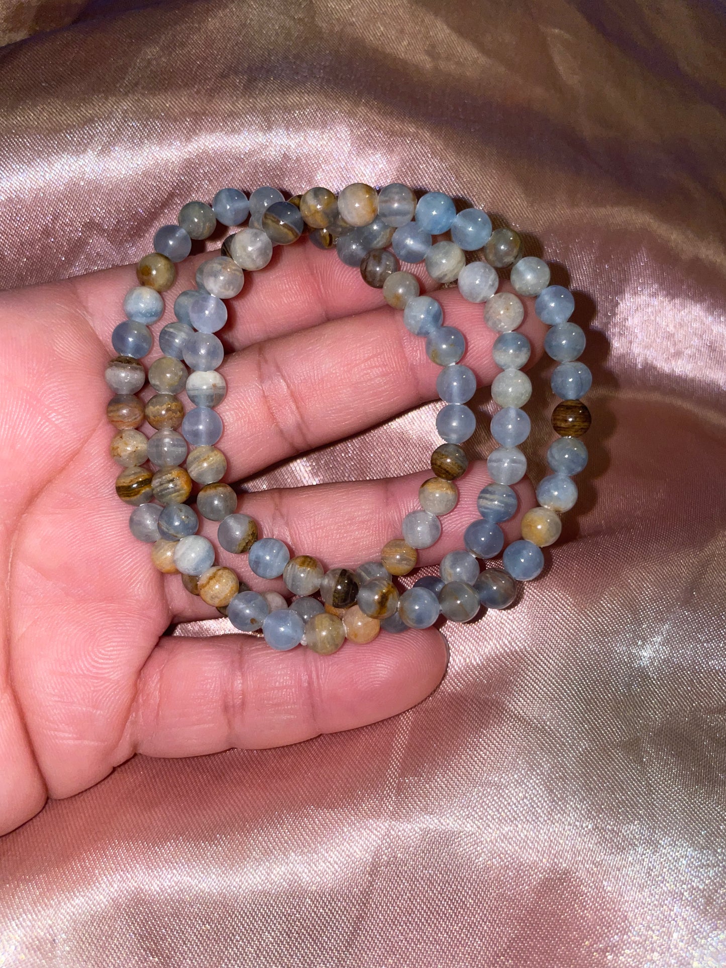 Blue Onyx bracelets