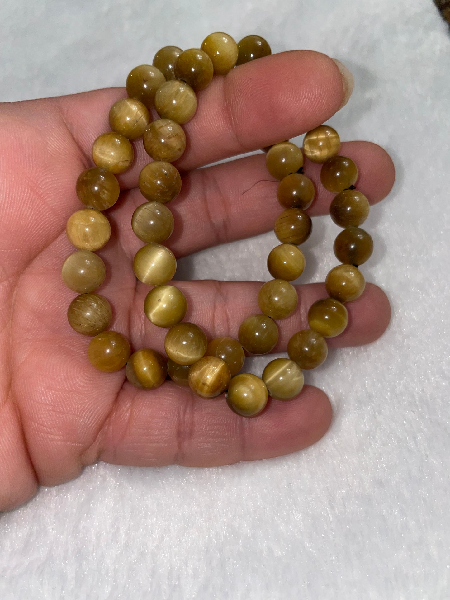 Honey Tiger eye bracelets