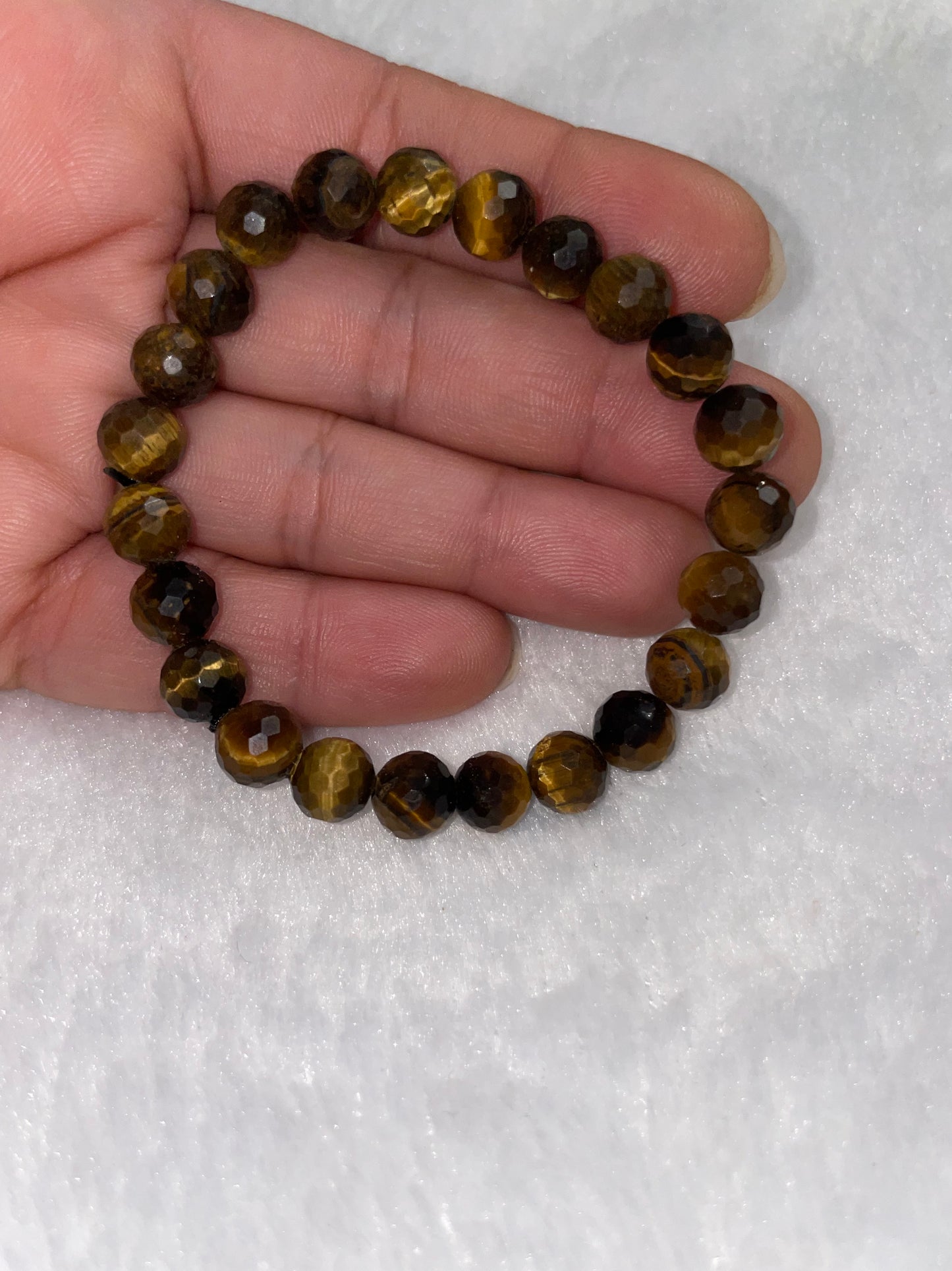 Faceted crystal Bracelets (various materials)