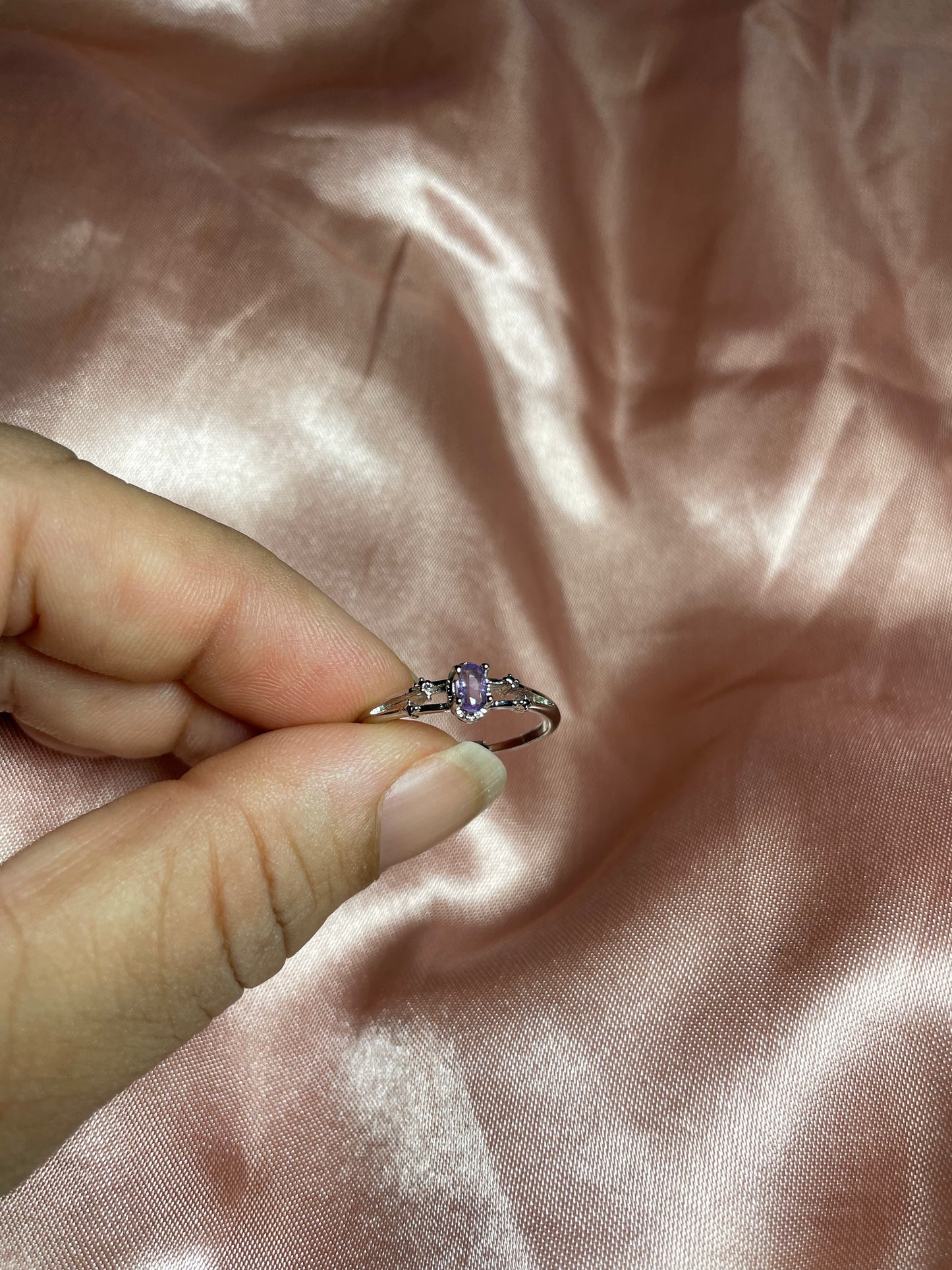 Amethyst ring