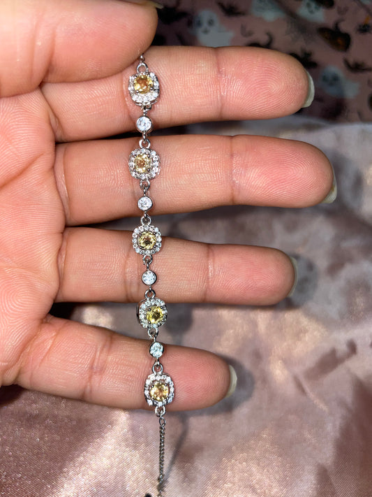 Citrine bracelet