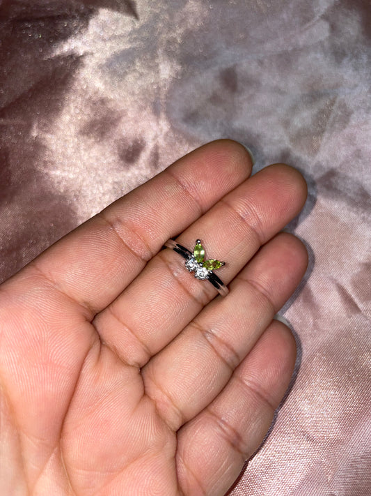 Peridot ring