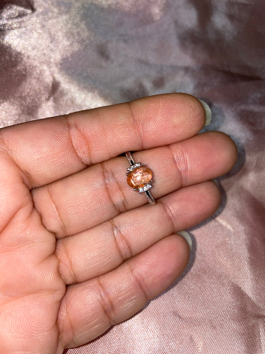 Sunstone ring