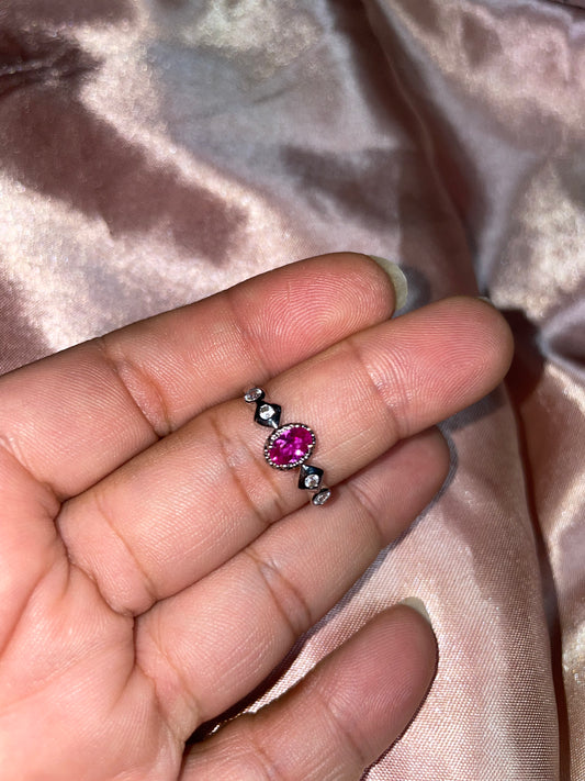 Pink Ruby ring