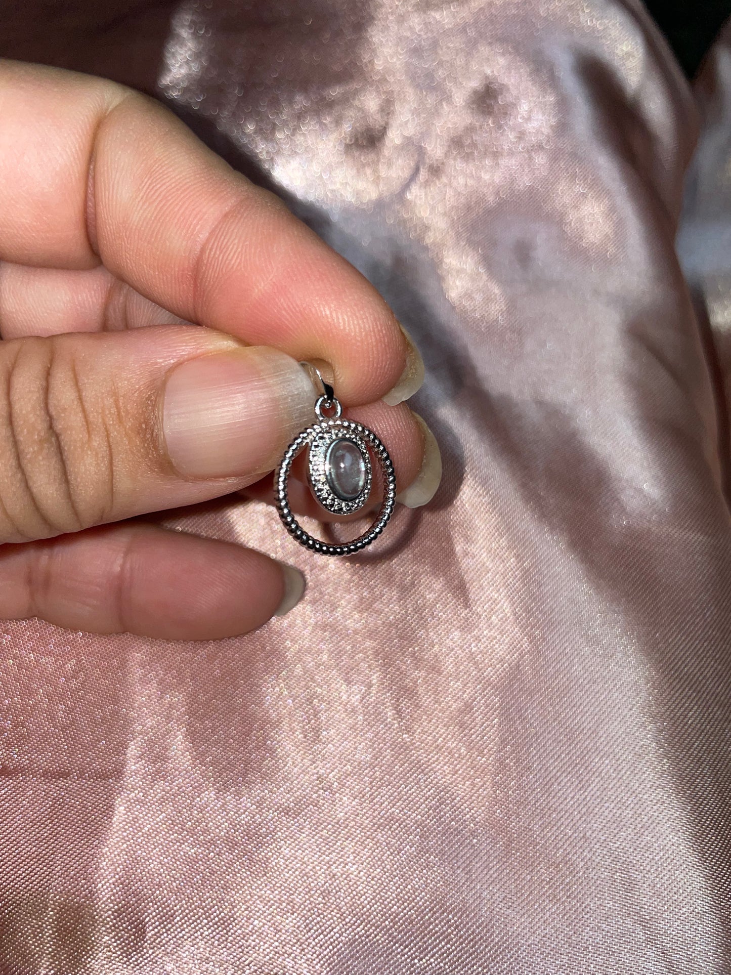 Aquamarine pendant