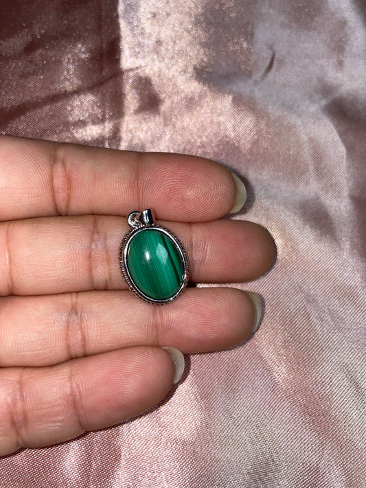 Malachite pendant
