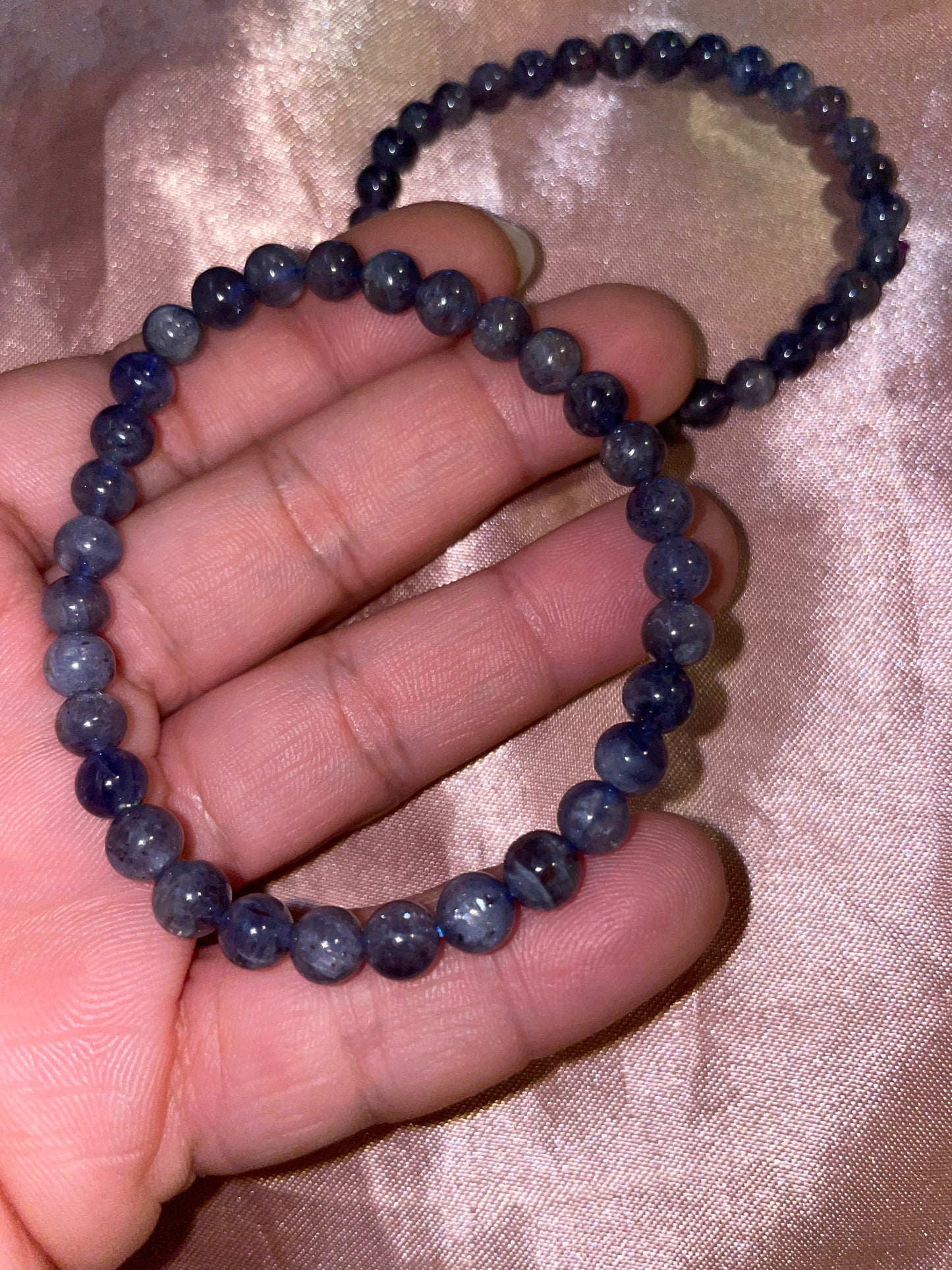 Iolite bracelets