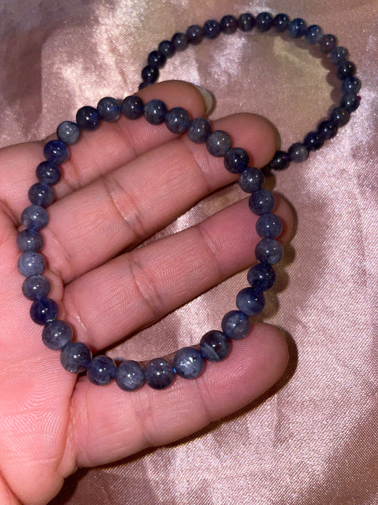 Iolite bracelets