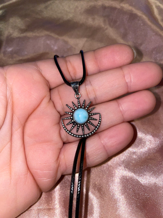 Larimar pendant
