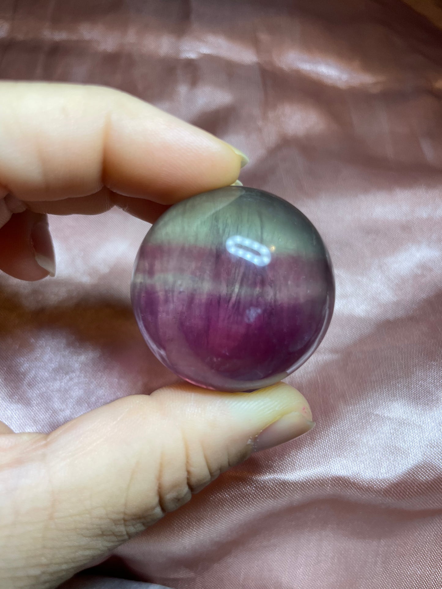 Candy Fluorite sphere🍭