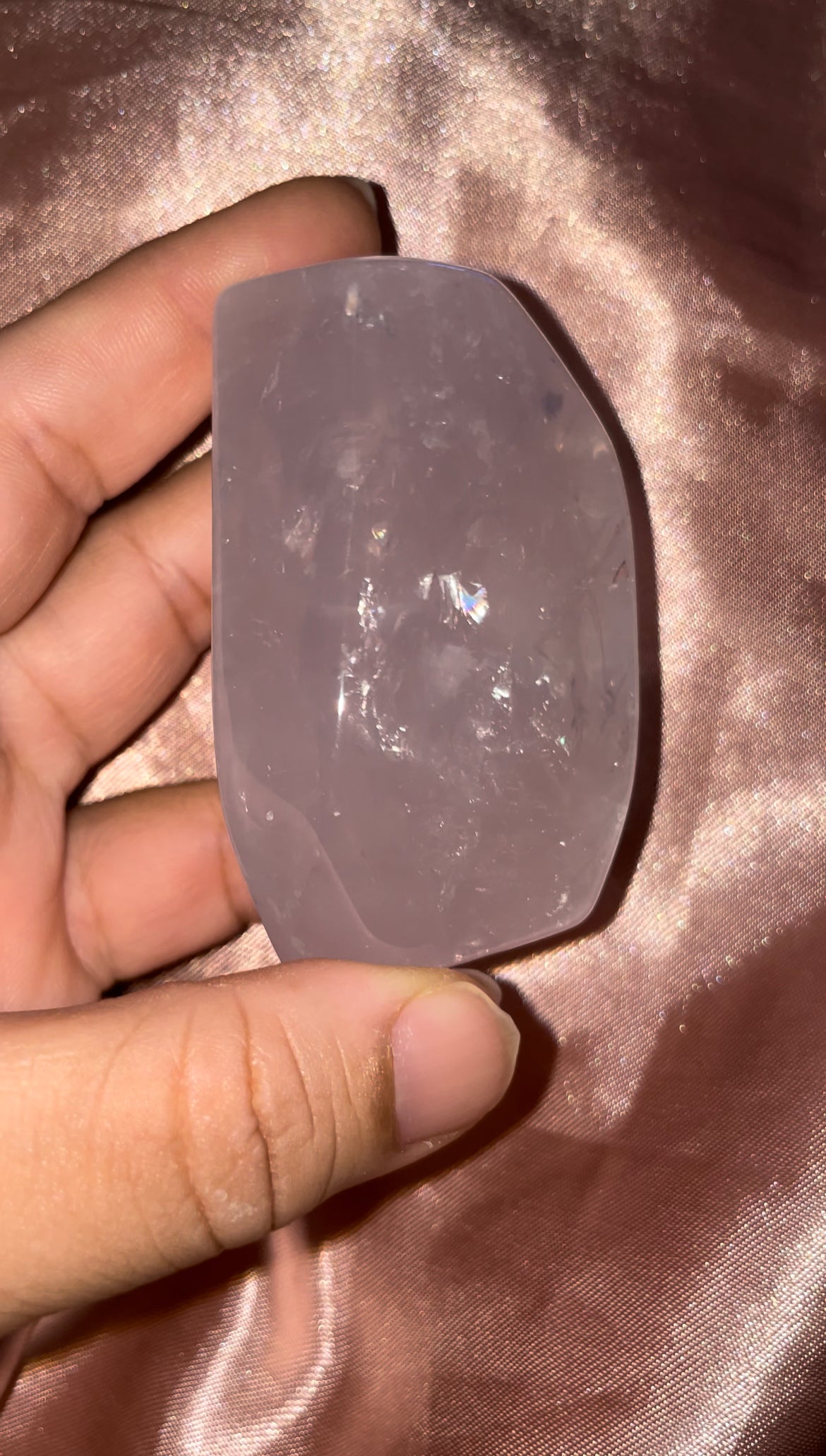 Periwinkle Quartz free forms and palsm