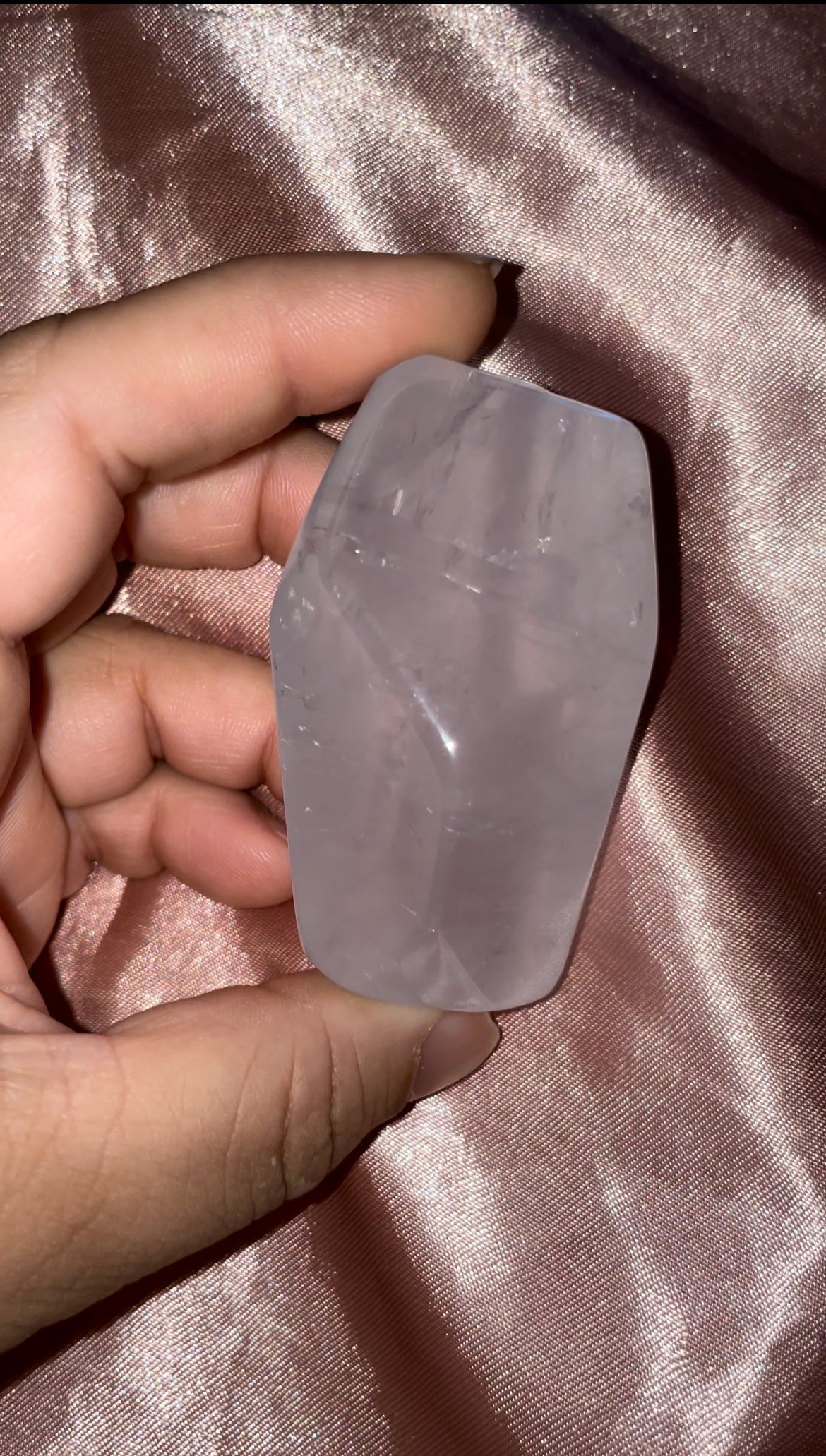 Periwinkle Quartz free forms and palsm