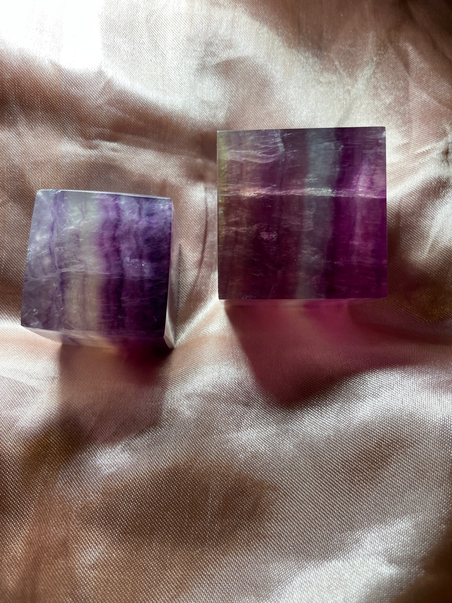 Candy fluorite cubes🍭
