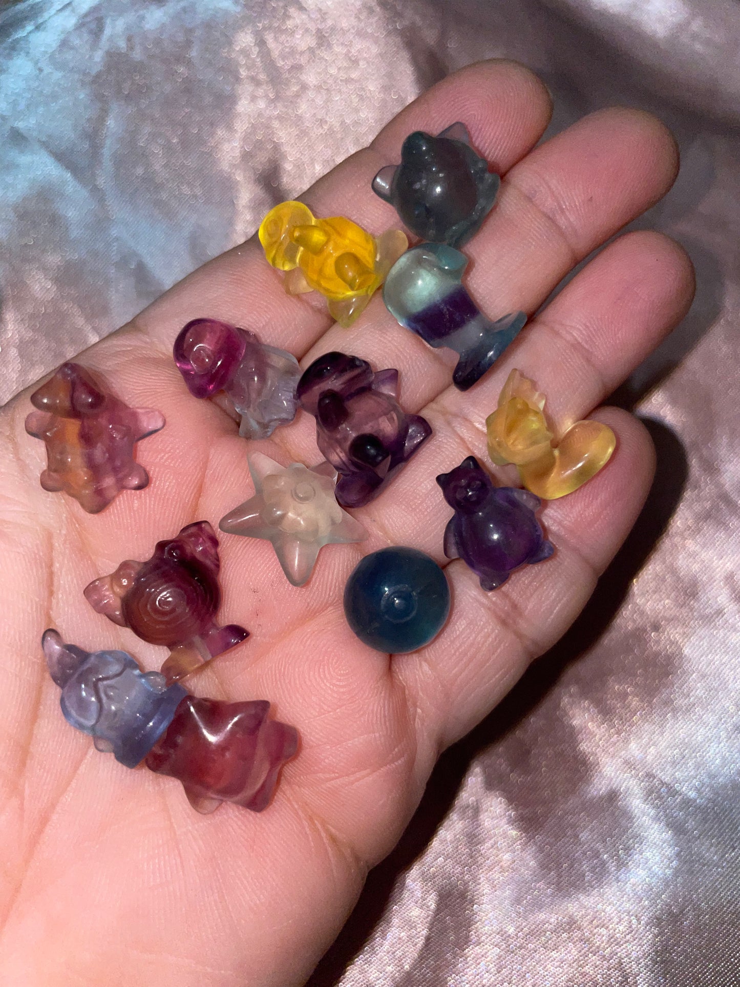 Mini fluorite mystery pokemon