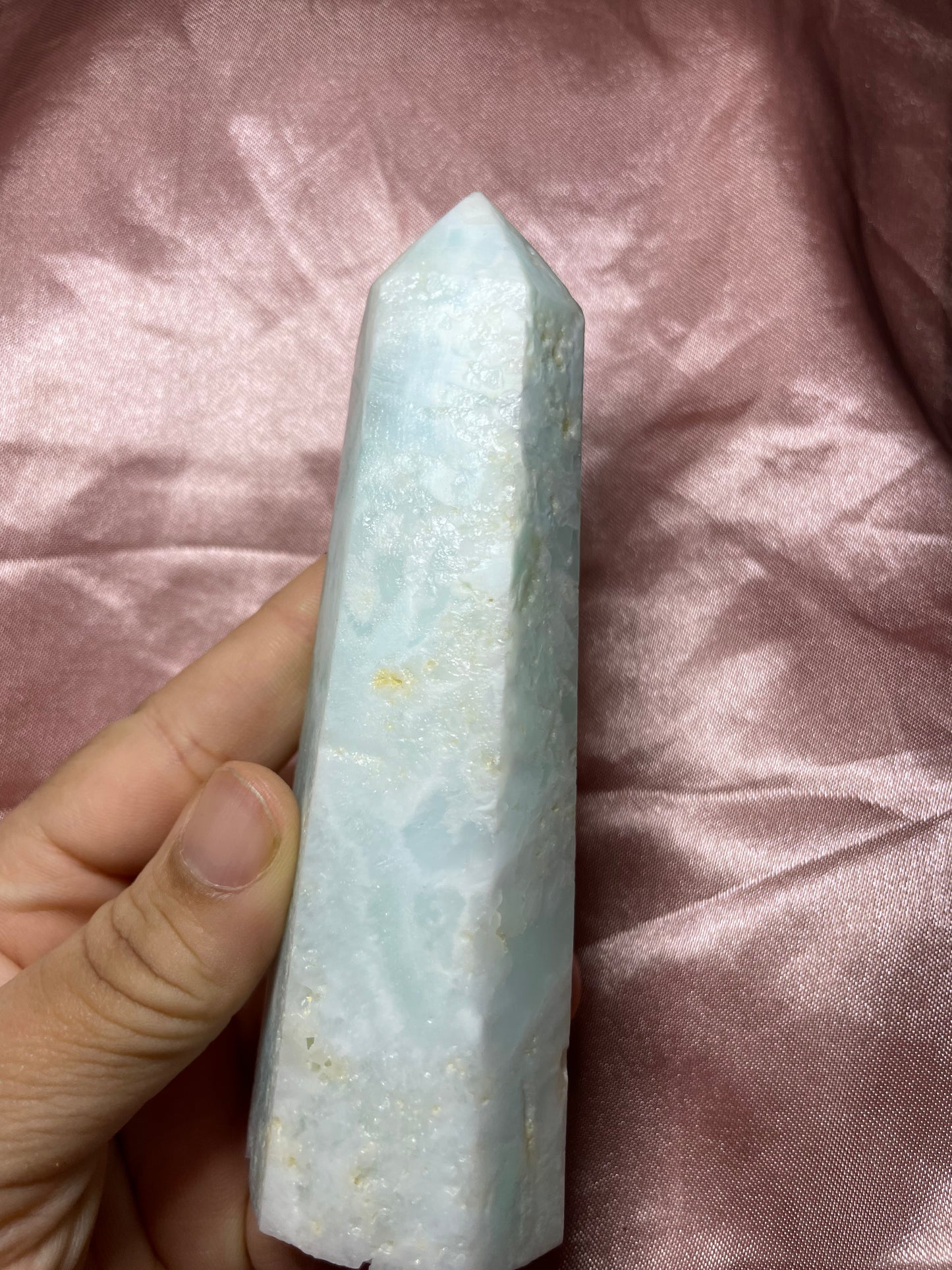 Blue Aragonite tower