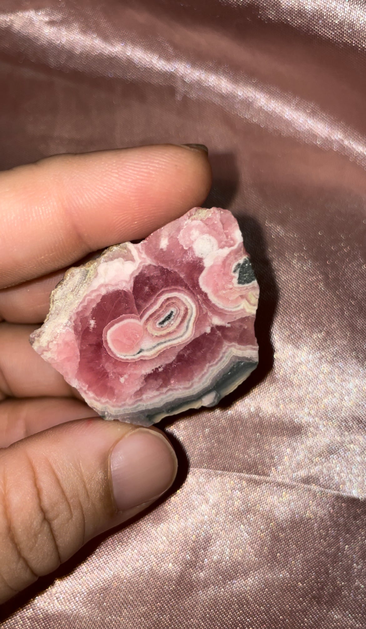 Rhodochrosite slabs