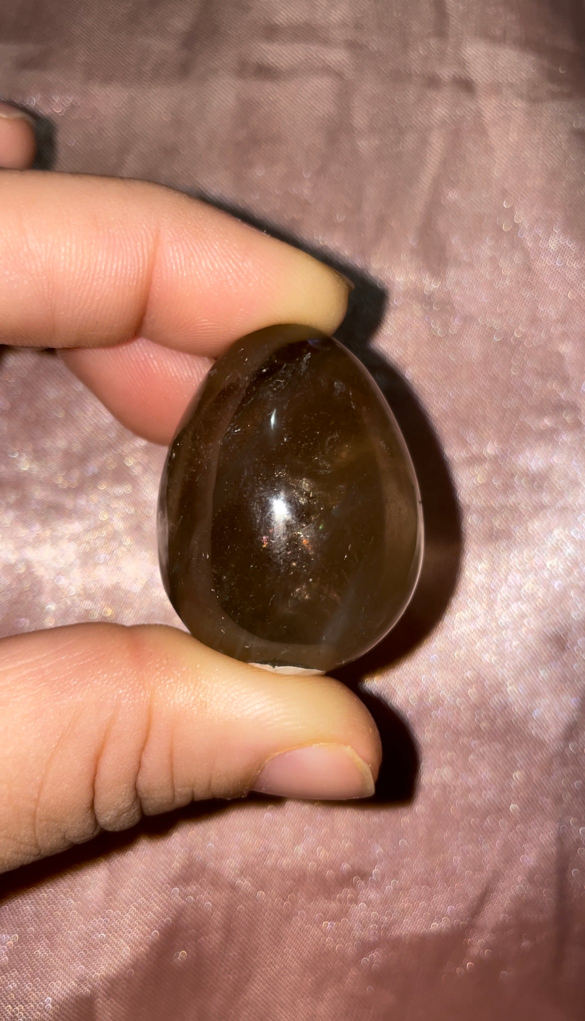 Smokey Quartz eggs