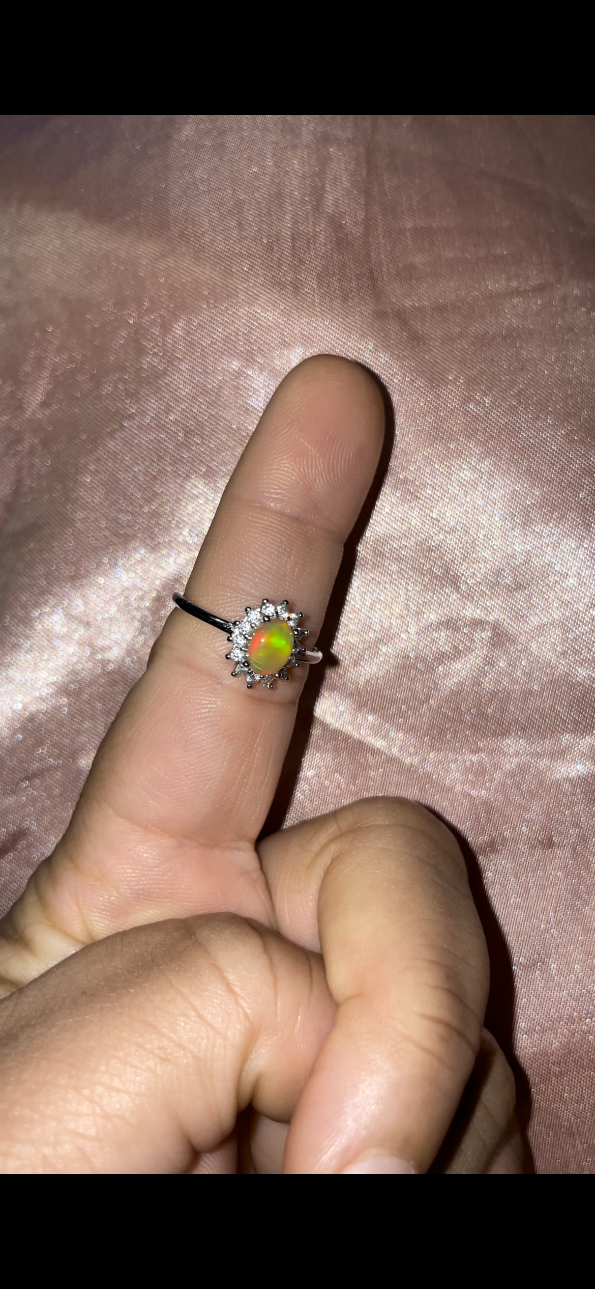 Opal rings