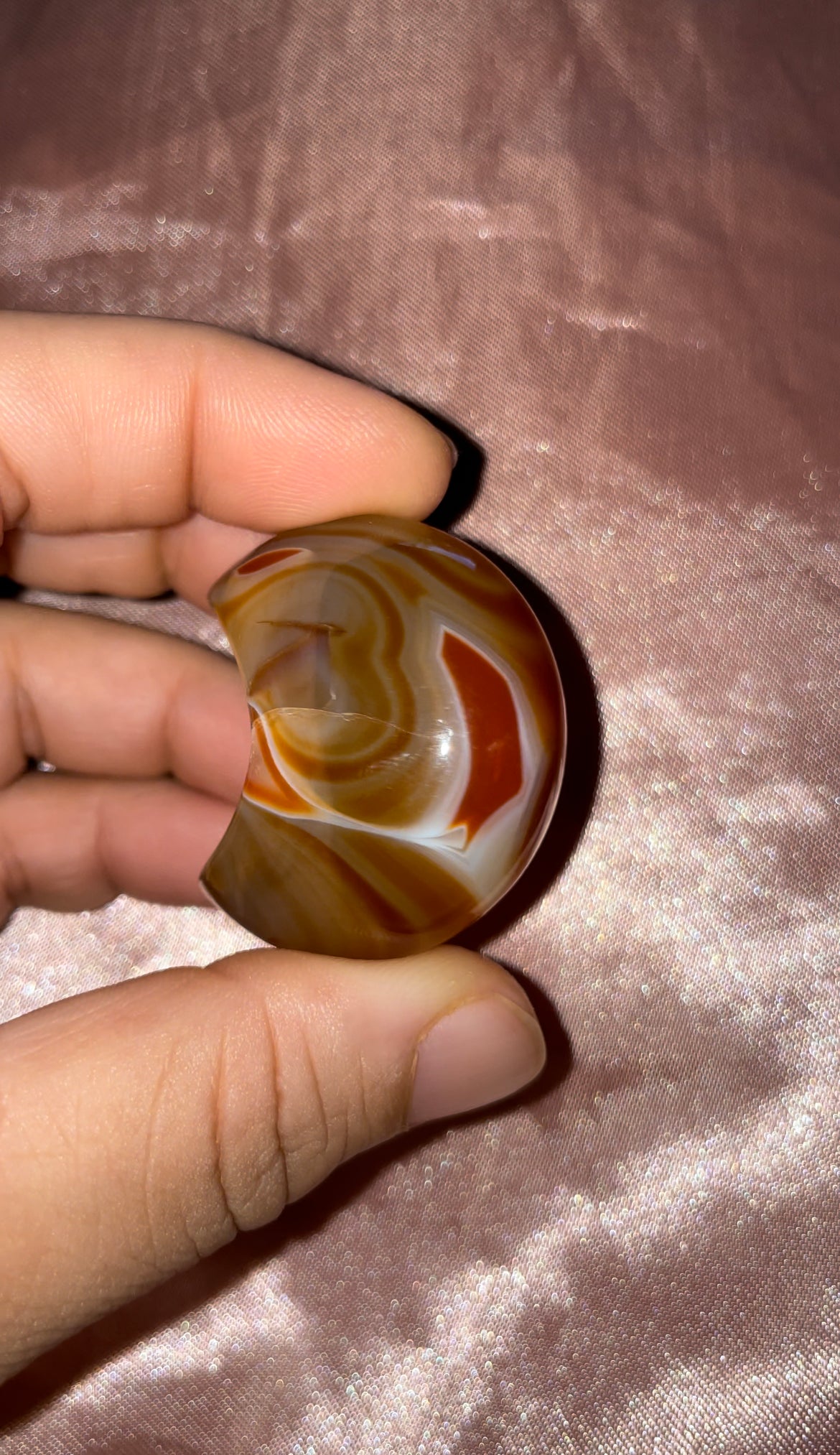 Carnelian moon