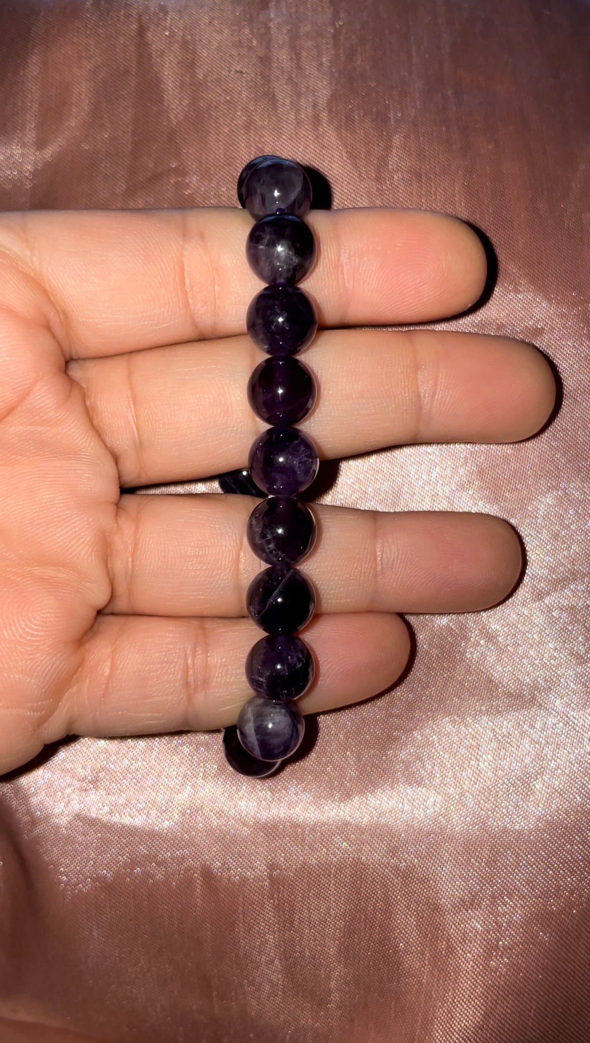 Amethyst bracelet