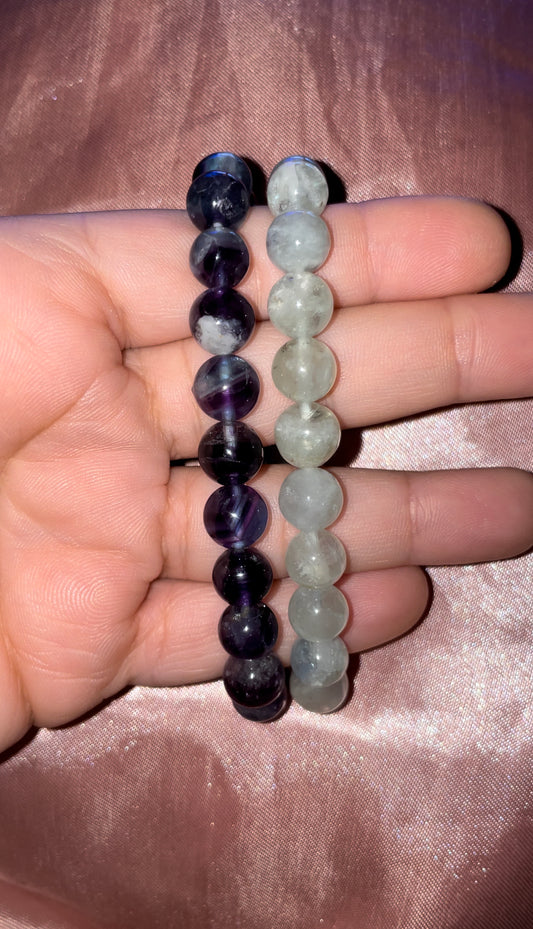 Fluorite bracelets