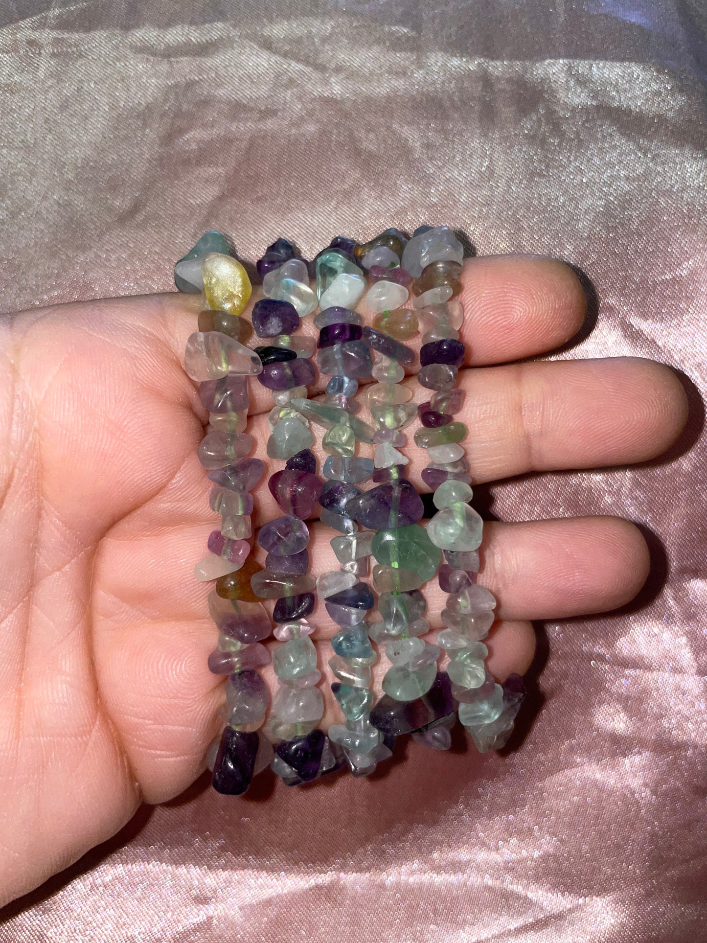 Fluorite bracelets