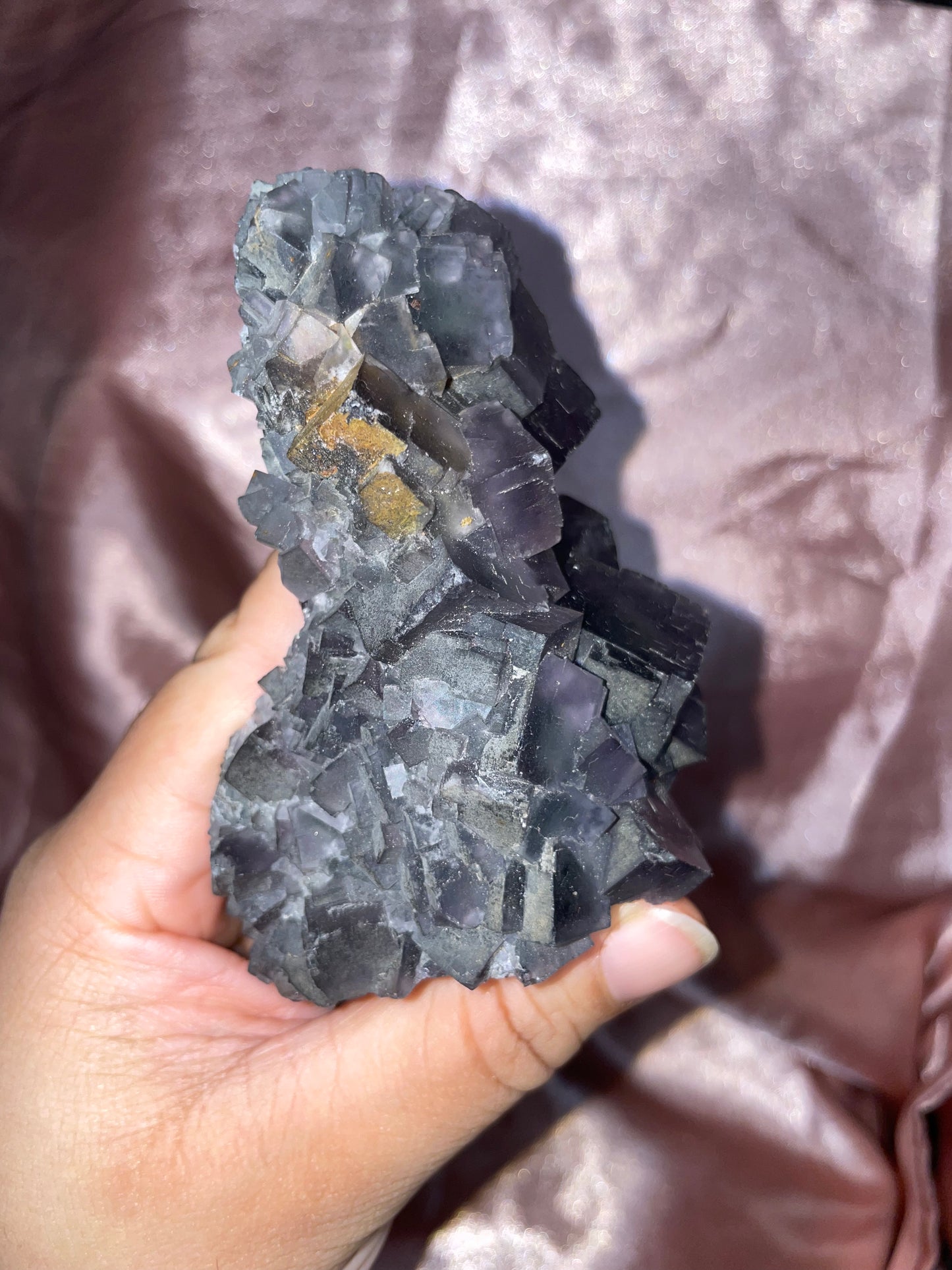 Druzy Cubic Fluorite Specimen