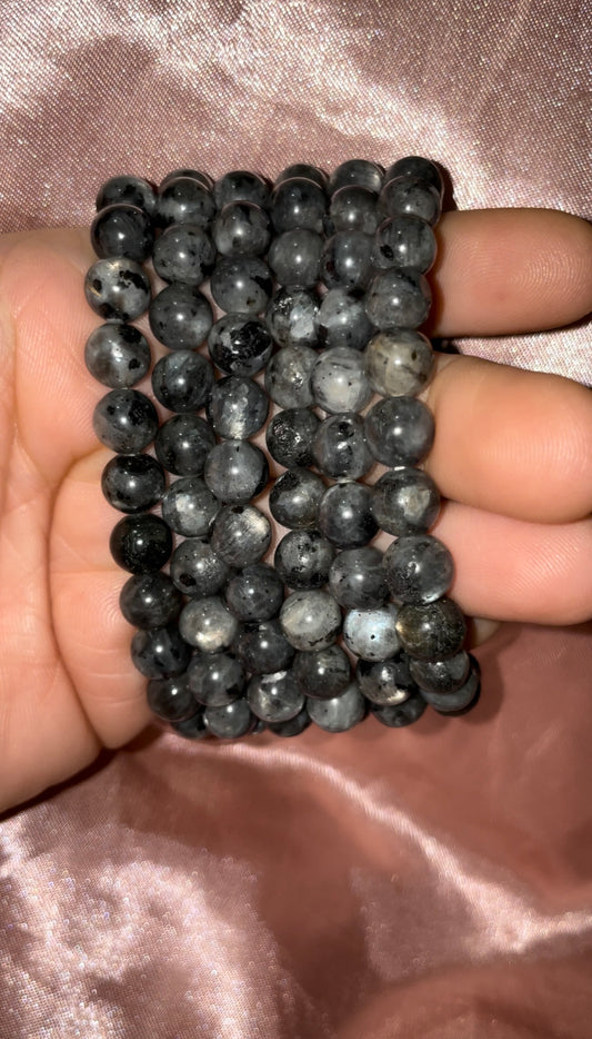 Larvikite bracelets