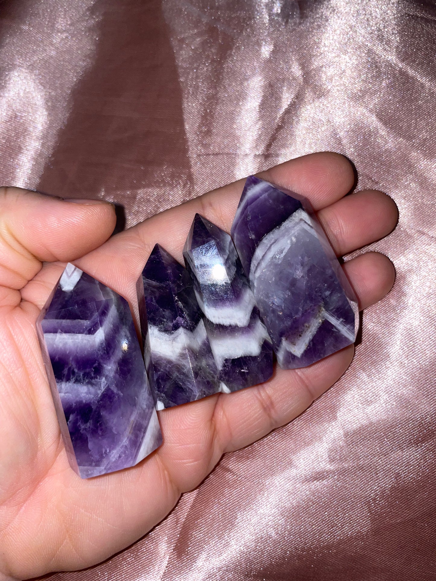 Dream amethyst points